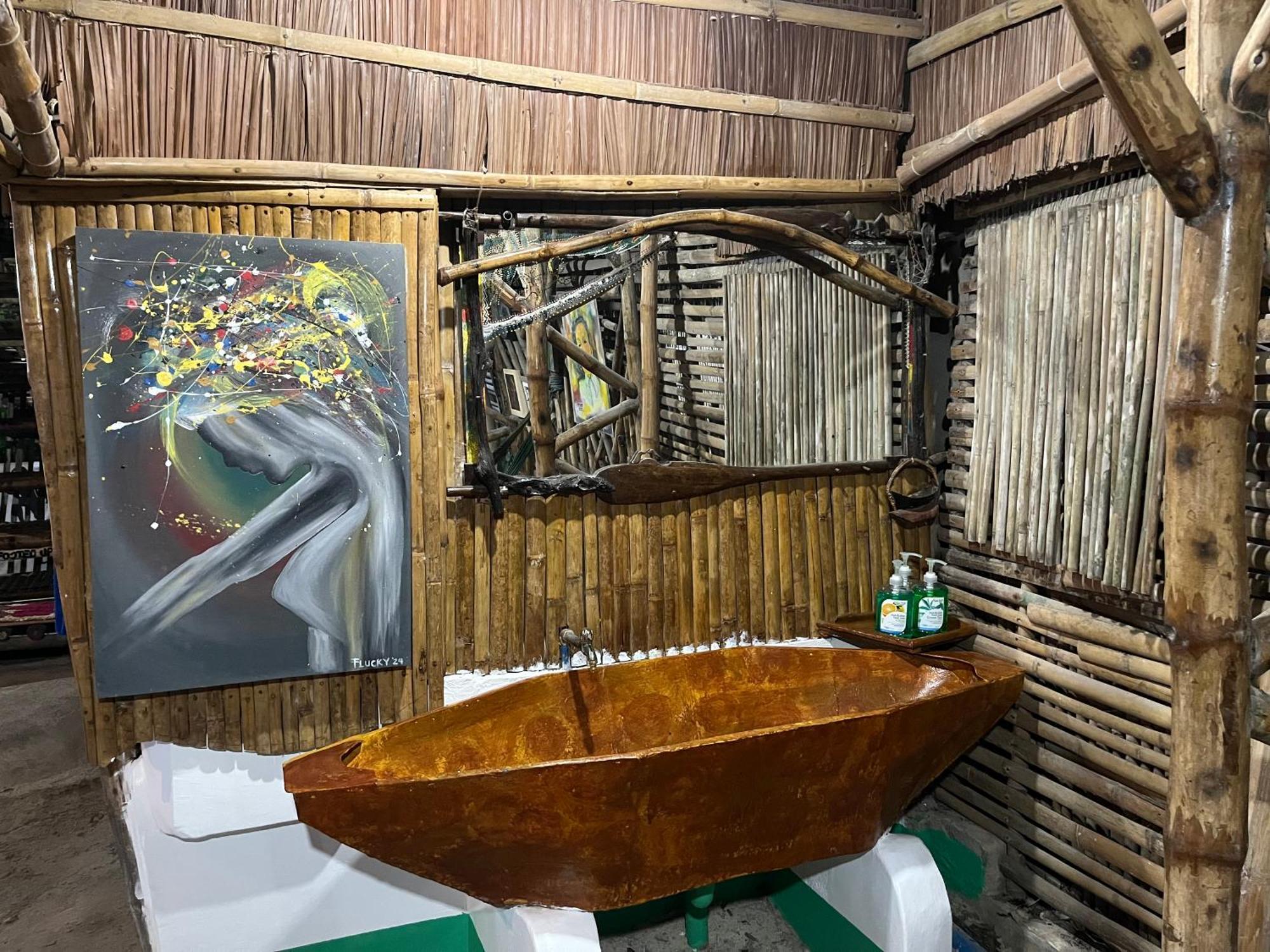 Bamboo Nest Beachfront Puerto Princesa Exterior foto